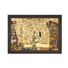 Happy Puzzle 500片 800片 100片 200片 通用拼圖框 38 x 52 cm, 木紋胡桃木, 1個