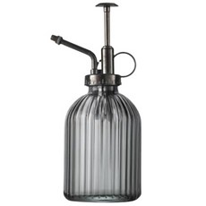 댓츠댓 레트로 프레스 유리 스프레이 분무기 스트라이프 320ml, 1개, 그레이