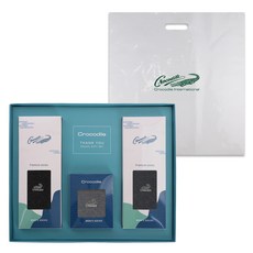 Crocodile 鱷魚 男士紳士商務沙色 1 型長木襪 3 腳禮品組 CD326