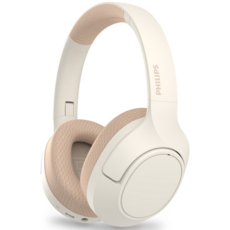 필립스 노이즈 캔슬링 블루투스 헤드폰, 화이트, TAH7508