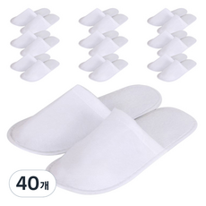 데이오프 타올천 실내슬리퍼 A, 흰색, 40개