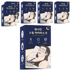 워나던 온열 안대 스팀 아이마스크 무향, 30개입, 6개