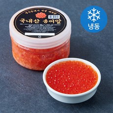 국내산 양식장에서 직접채취한 송어알 (냉동), 1개, 200g