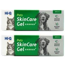 Hi-Q 中華海洋生技 皮膚護理凝膠 犬貓適用 15g, 2個, 1份, 皮膚/毛髮健康