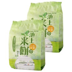 池上鄉農會 池上米餅 紅藜口味, 75g, 2袋