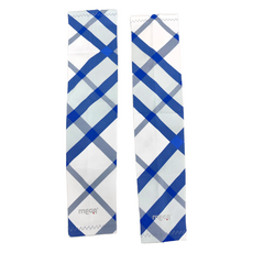 MEGA COOUV 兒童防曬涼感袖套, 有效遮蔽紫外線99.9%, 適合幼稚園到國小三四年級, S(33.5cm), 繽紛藍色