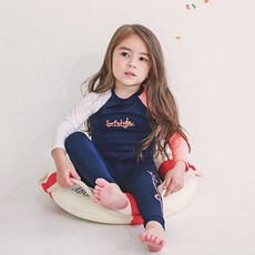 GOING KIDS 孩童字母印花防曬套裝 4款