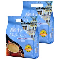 MOCCA 摩卡 二合一白咖啡, 25g, 15條, 2袋