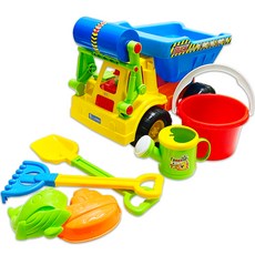 Durocharisma 沙灘玩具組 7入, 混色（王車）、組件（隨機發貨）