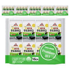 새우표 완도 파래 도시락김, 64g, 6개