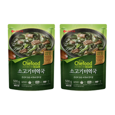 Chefood 牛肉海帶湯, 2個, 500g