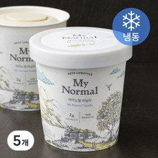 마이노멀 바닐라 아이스크림 (냉동), 474ml, 1개입, 5개