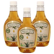 네쿠틀리 유기농 아가베시럽, 665g, 3개