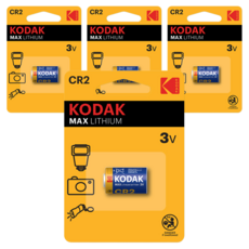 코닥 MAX CR2 3V 리튬 건전지, 1개입, 4개