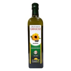 CondiBio 康帝 特級初榨冷壓葵花籽油 750ml 100%第一道新鮮冷壓萃取 高油酸高燃點 義大利原瓶原裝進口, 1瓶