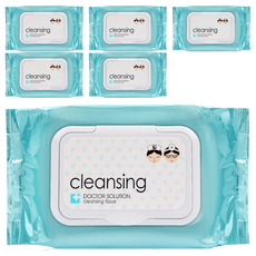 CARE ZONE Dr. Solution 卸妝濕巾, 60入, 6個