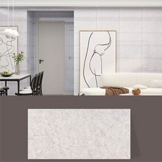 YESSO DECO 亮面大理石磁磚壁貼 10入, 01 3060ML05