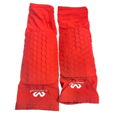 MCDAVID 蜂巢式長護膝 6446, 斐紅色, 1雙