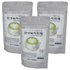 보성제다 유기농 아름다운 보성녹차라떼, 200g, 1개입, 3개, 200g