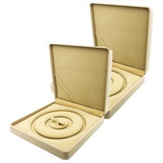 飾品套組盒, 2個, 象牙白