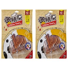 USHiNE FARM 御膳房 竹山地瓜肉條 大貓適用 MIT台灣製造, 竹山地瓜, 120g, 2包