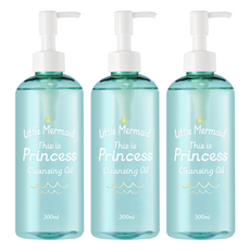 뷰티레시피 리틀머메이드 디스 이즈 프린세스 클렌징오일, 300ml, 3개