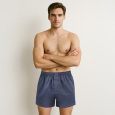 renoma 男士緞織平口褲 7