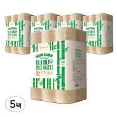 탐사 대나무 펄프 화장지 3겹 30m, 30개입, 5개