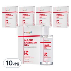 탐사 핸드 새니타이저 겔, 500ml, 10개