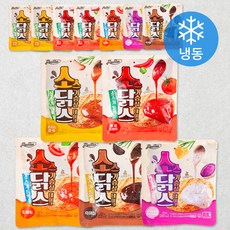 맛있닭 소스 닭가슴살 스테이크 로스트 갈릭 150g x 3p + 매콤 토마토 150g x 3p + 토마토 150g x 2p + 자색고구마 까르보나라 150g x 2p + 흑마늘 150g x 2p 세트 (냉동), 1.8kg, 1세트