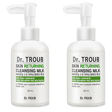 시드물 닥터트럽 스킨 리터닝 클렌징 밀크, 200ml, 2개