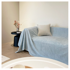 Hoom禾慕生活 防水防貓抓沙發布 薄荷藍, 1個, 340 x 180cm