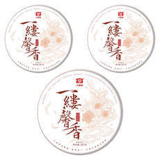 대익차 보이차 일루형향, 357g, 3개, 1개입