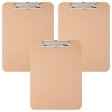 ABEL 力大牌 A4彩色板夾, 米黃色, 3個