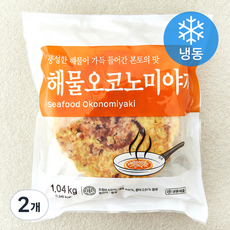 세미원 해물오코노미야끼 4개입 (냉동), 1.04kg, 2개