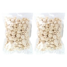 wooriga. 糙米香脆餅, 2包, 600g