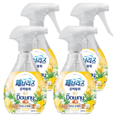 febreze 風倍清 Downy 強力除臭 織物除臭劑 柑橘馬鞭草 瓶裝, 370ml, 4個