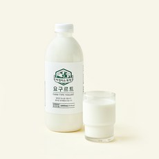 아침미소목장 동물복지 인증 팜 타입 요구르트, 1개, 1개입, 1L