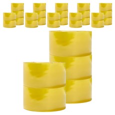 BEARPAW 輕包裝 封箱膠帶 48mm x 40m, 30個, 透明