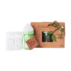 5phases 菲斯 成長5階段 玻璃奶瓶 不含BPA 防脹氣奶嘴 耐高溫, 120ml, 1組