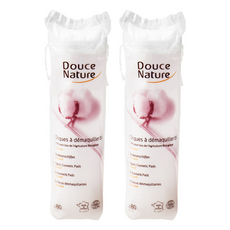 Douce Nature 法國化妝棉, 80入, 2個