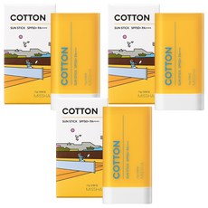 미샤 올 어라운드 세이프 블록 코튼 선스틱 SPF50+ PA++++, 17g, 3개