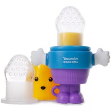 Yecomam 果汁咬咬樂+替換頭, 黃色, 1組