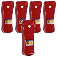 松廣產業 LED 便攜式照明燈 + 電池, 5個, 紅色