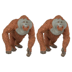 사파리엘티디 오랑우탄 Male Orangutan 피규어 292929, 2개