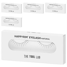 THE TOOL LAB Happylim 自然款單簇假睫毛 07.3N, 黑色, 5個