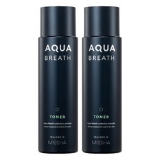 미샤 포맨 아쿠아브레스 토너, 2개, 195ml