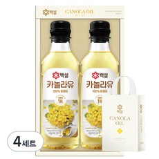 CJ BEKSUL 白雪 芥花籽油禮盒 3號, 4組