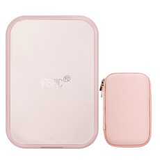 Canon 佳能 Inspic P2 相片印表機 玫瑰金 + 保護殼(隨機出貨) 套組, PP1003A