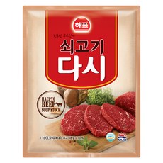 해표 쇠고기다시, 1kg, 1개